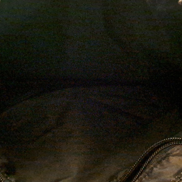 LeSportsac Deluxe Everyday Bag in a black shine or patent finish. - Picture 10 of 13